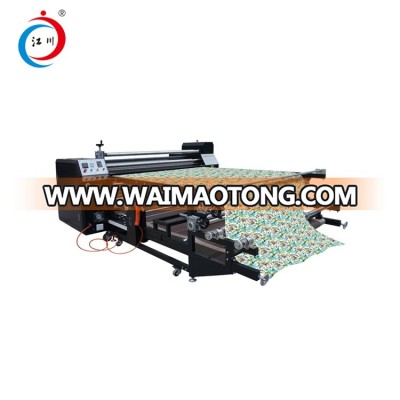 Oil drum textile sublimation printing calendar big roller heat press machine