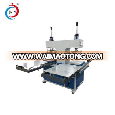 2 in 1 Dispensing hydraulic low price number plate textile thermal embossing machine